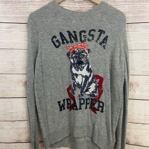 Cute Pug lovers crew neck sweater